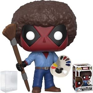 Deadpool Bob Ross Funko Pop